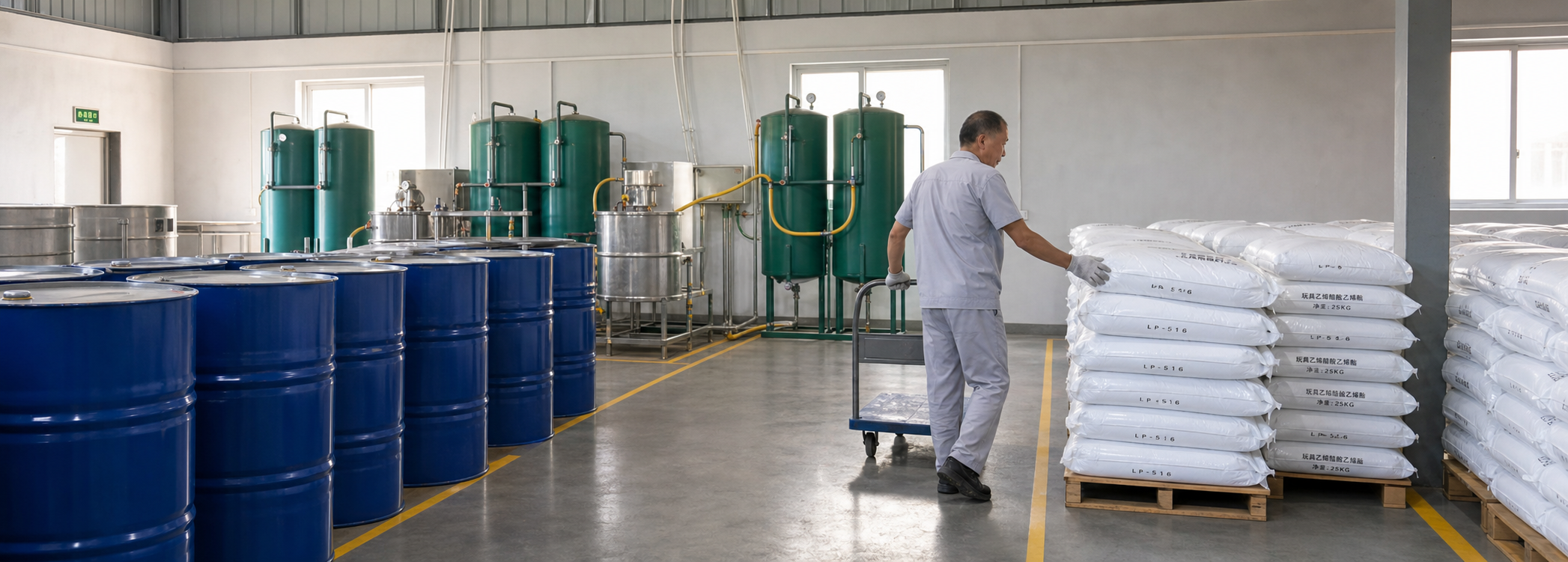 Raw materials are received, organized and prepared according to production requirements before entering the manufacturing process.
